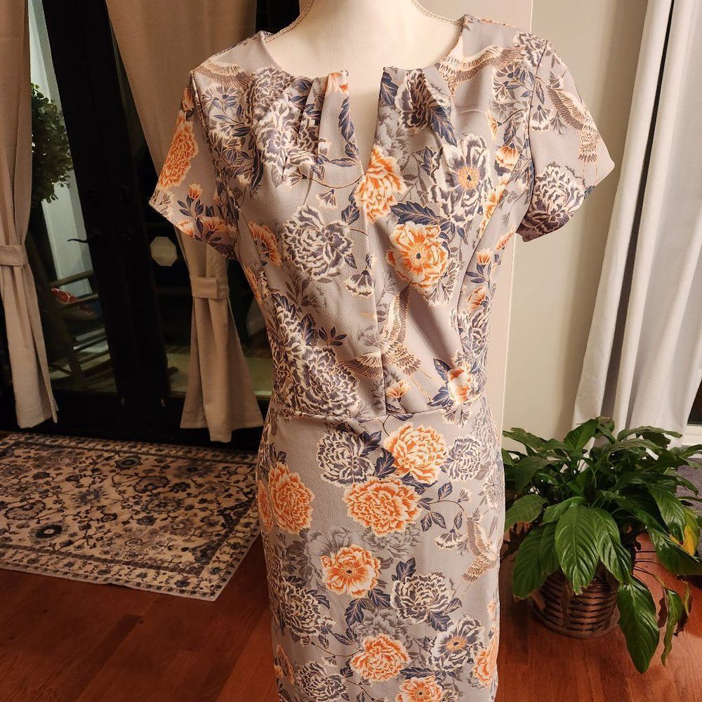 Banana Republic Floral Sheath Dress